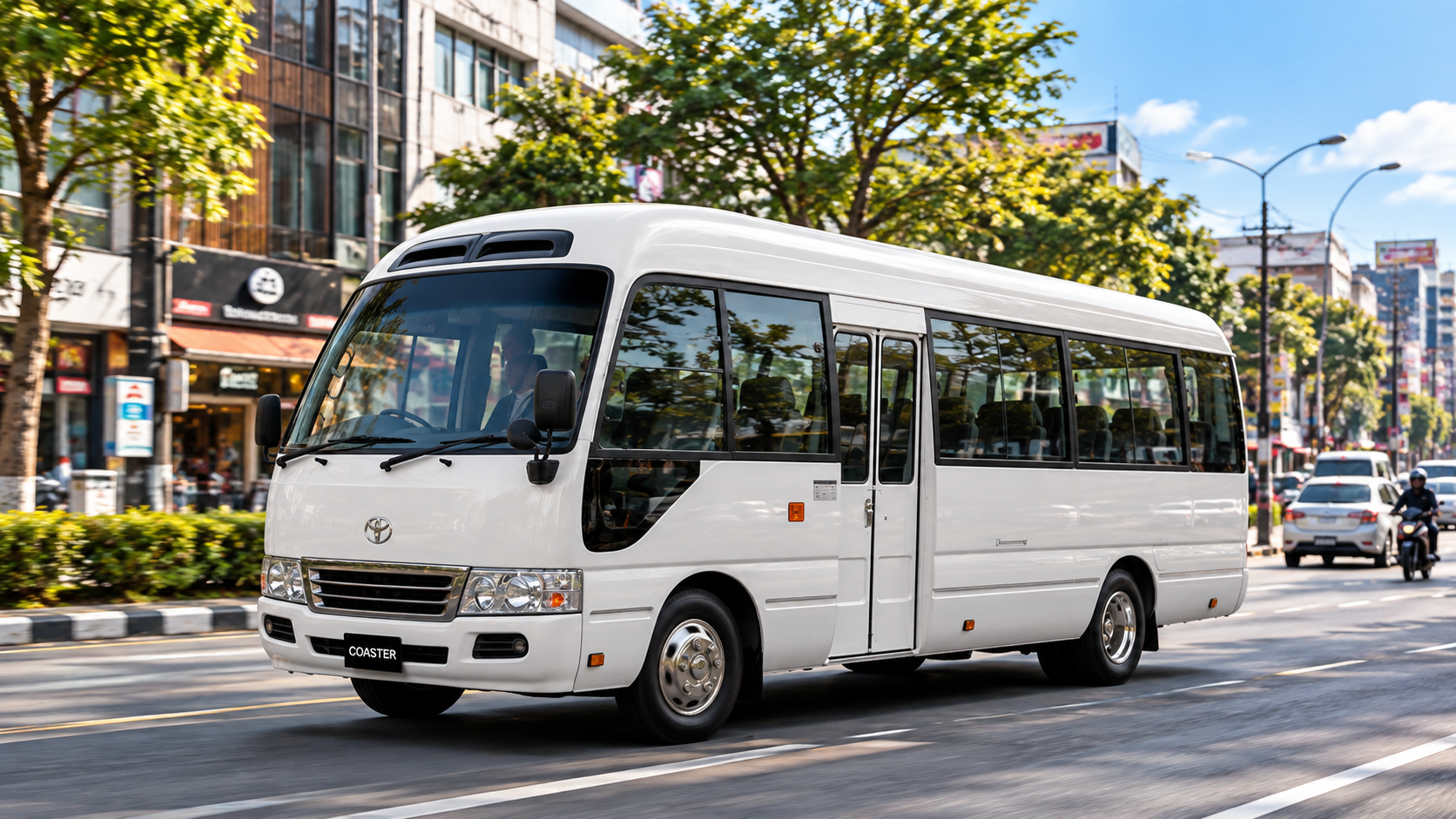 Mini buses — image supplied by Andriana Tours